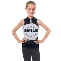 Kids  Sleeveless Polo T-Shirt 