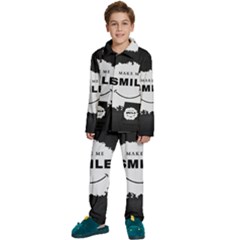 Kids  Long Sleeve Velvet Pajamas Set 