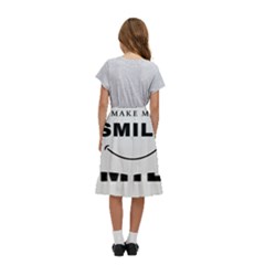 Kids  Ruffle Flared Wrap Midi Skirt 