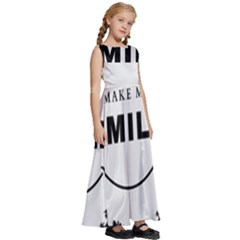 Kids  Satin Sleeveless Maxi Dress 