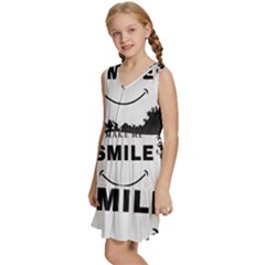 Kids  Sleeveless Tiered Mini Dress 