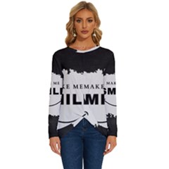 Long Sleeve Crew Neck Pullover Top 