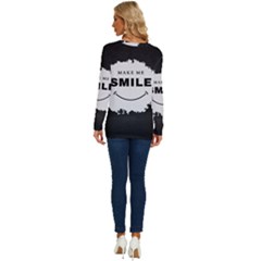 Long Sleeve Crew Neck Pullover Top 