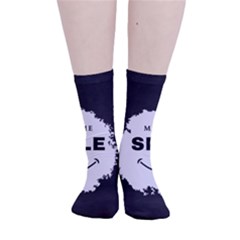 Smooth Crew Length Tube Socks 