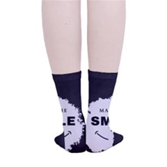 Smooth Crew Length Tube Socks 