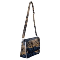 Shoulder Bag with Back Zipper 