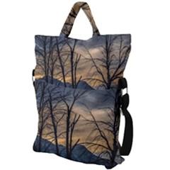 Fold Over Handle Tote Bag 