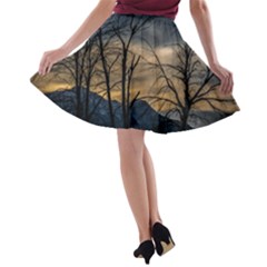 A-line Skater Skirt 