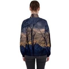 Women s High Neck Windbreaker 