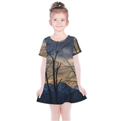 Kids  Simple Cotton Dress 