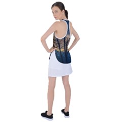 Racer Back Mesh Tank Top 