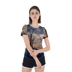 Back Cut Out Sport T-Shirt 