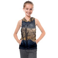 Kids  Sleeveless Hoodie 