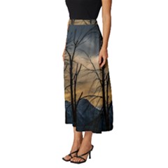 Classic Midi Chiffon Skirt 