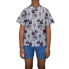 Kids  Short Sleeve Swimwear 