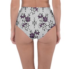 Reversible High-Waist Bikini Bottoms 