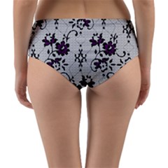 Reversible Mid-Waist Bikini Bottoms 