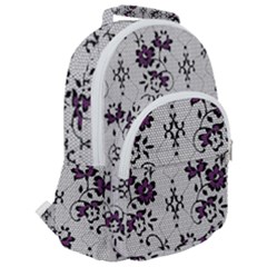 Rounded Multi Pocket Backpack 