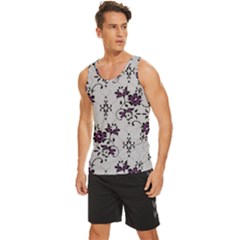 Men s Wide Collar Tank Top 