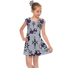 Kids  Cap Sleeve Dress 