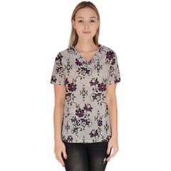 Women s V-Neck Scrub Top 