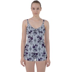 Tie Front Two Piece Tankini 