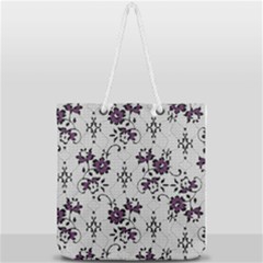 Full Print Rope Handle Tote (Large) 