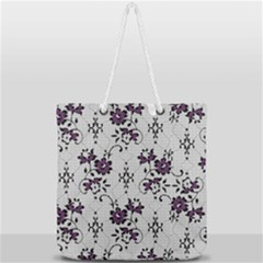 Full Print Rope Handle Tote (Large) 