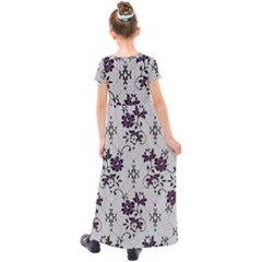 Kids  Short Sleeve Maxi Dress 