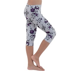 Kids  Lightweight Velour Capri Leggings  