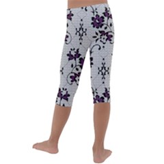 Kids  Lightweight Velour Capri Leggings  