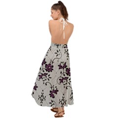 Backless Maxi Beach Dress 