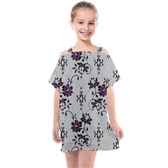 Kids  One Piece Chiffon Dress 