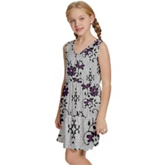 Kids  Sleeveless Tiered Mini Dress 