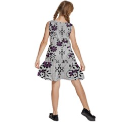 Kids  Sleeveless Tiered Mini Dress 