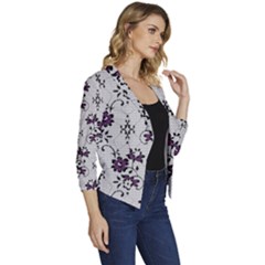 Women s Casual 3/4 Sleeve Spring Jacket 