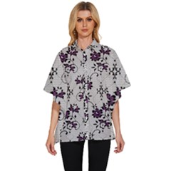 Women s Batwing Button Up Shirt 