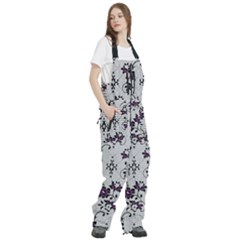 Women s Front Zip Ski And Snowboard Bib Pants 