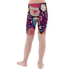 Kids  Mid Length Swim Shorts 