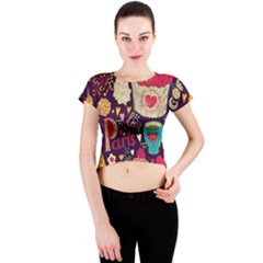 Crew Neck Crop Top 