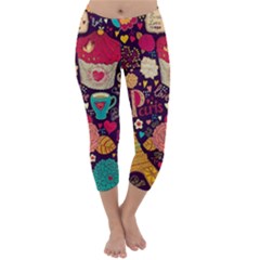 Capri Winter Leggings  Front