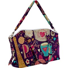 Canvas Crossbody Bag 