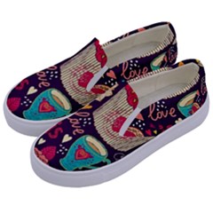 Kids  Canvas Slip Ons 