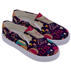 Kids  Canvas Slip Ons 