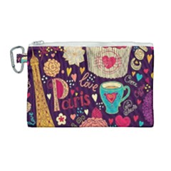 Canvas Cosmetic Bag (Large) 