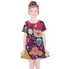 Kids  Simple Cotton Dress 