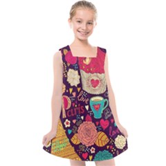 Kids  Cross Back Dress 