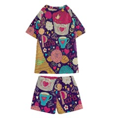 Kids  Swim T-Shirt and Shorts Set 