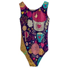 Kids  Cut-Out Back One Piece Swimsuit 