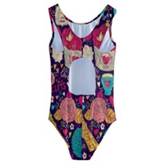 Kids  Cut-Out Back One Piece Swimsuit 